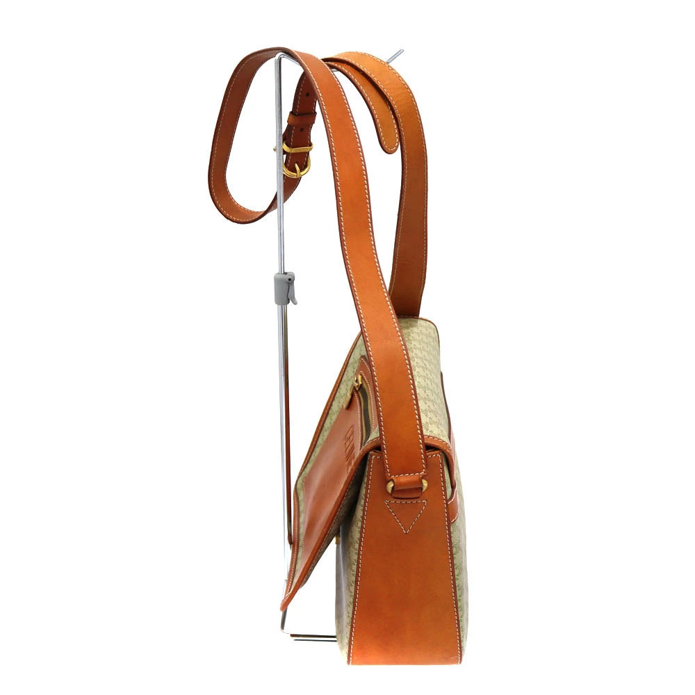 Celine shoulder bag leather brown beige - Picture 4 of 6